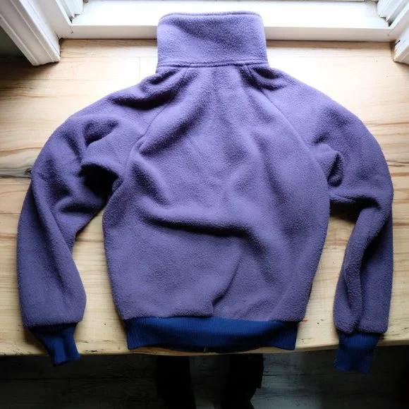 Vintage Retro Patagonia Fleece Bomber Jacket - Picture 7 of 8